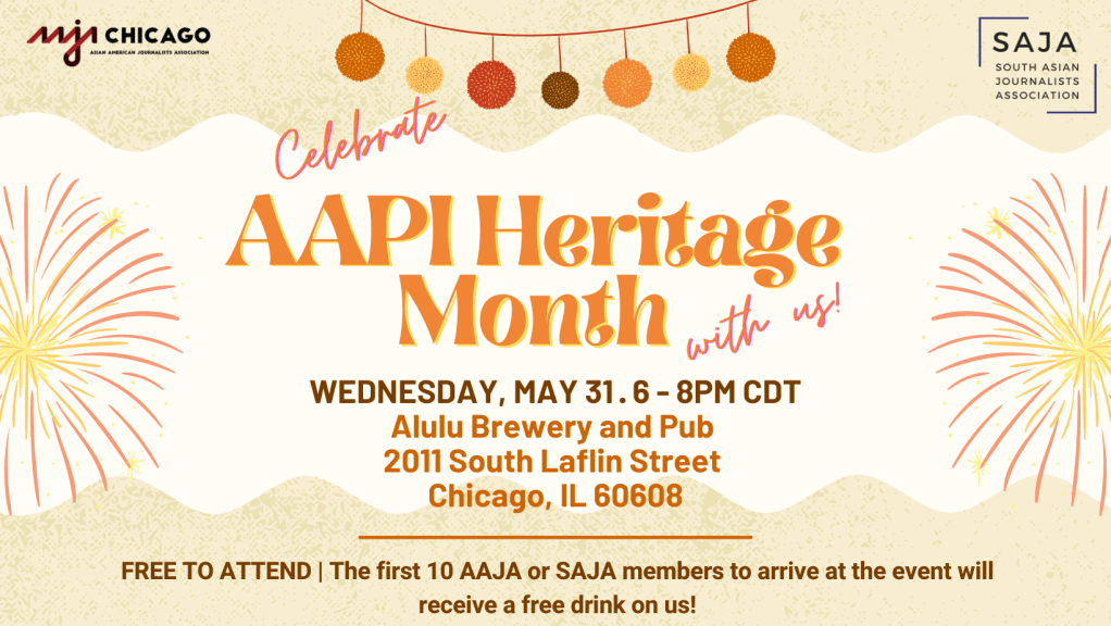 Celebrate AAPI Heritage Month with AAJA Chicago and&nbsp;SAJA